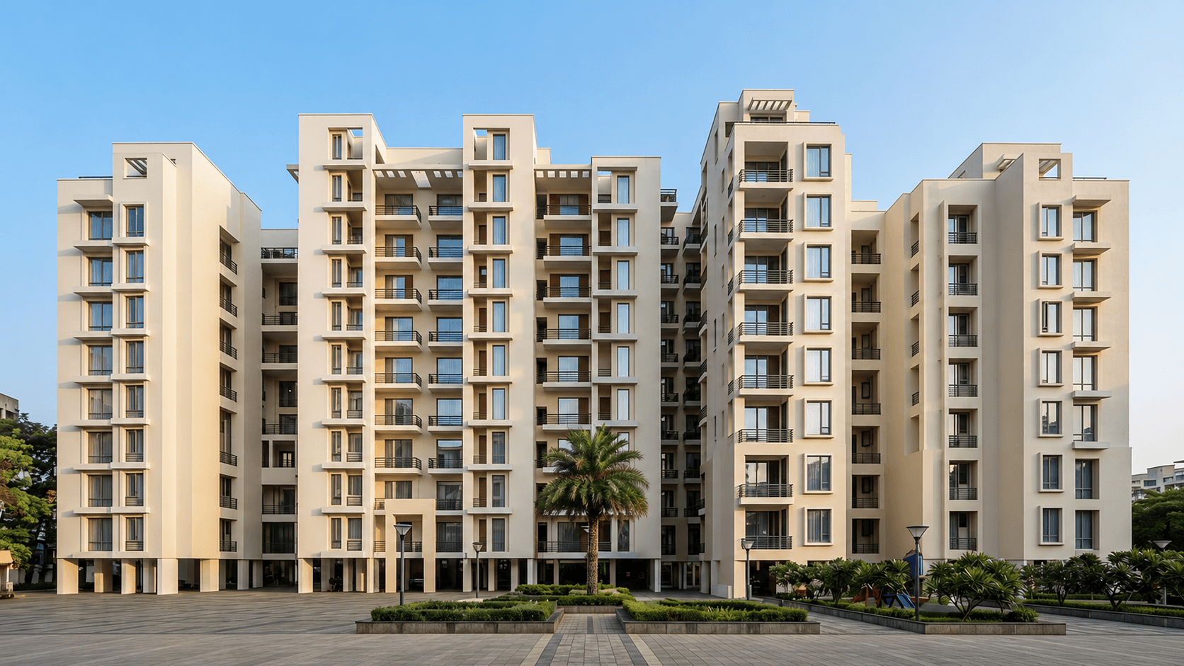 Ubber Palm Heights tower view